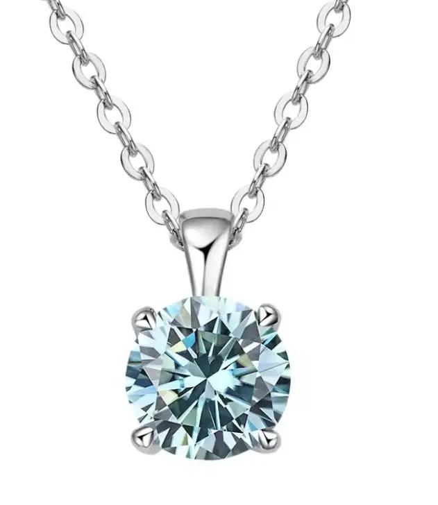 IWAMON-BIJOUX - Collier Moissanite 18 carat - Élégance intemporelle IWAMON-BIJOUX