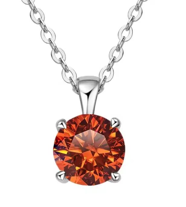 IWAMON-BIJOUX - Collier Moissanite 18 carat - Élégance intemporelle IWAMON-BIJOUX