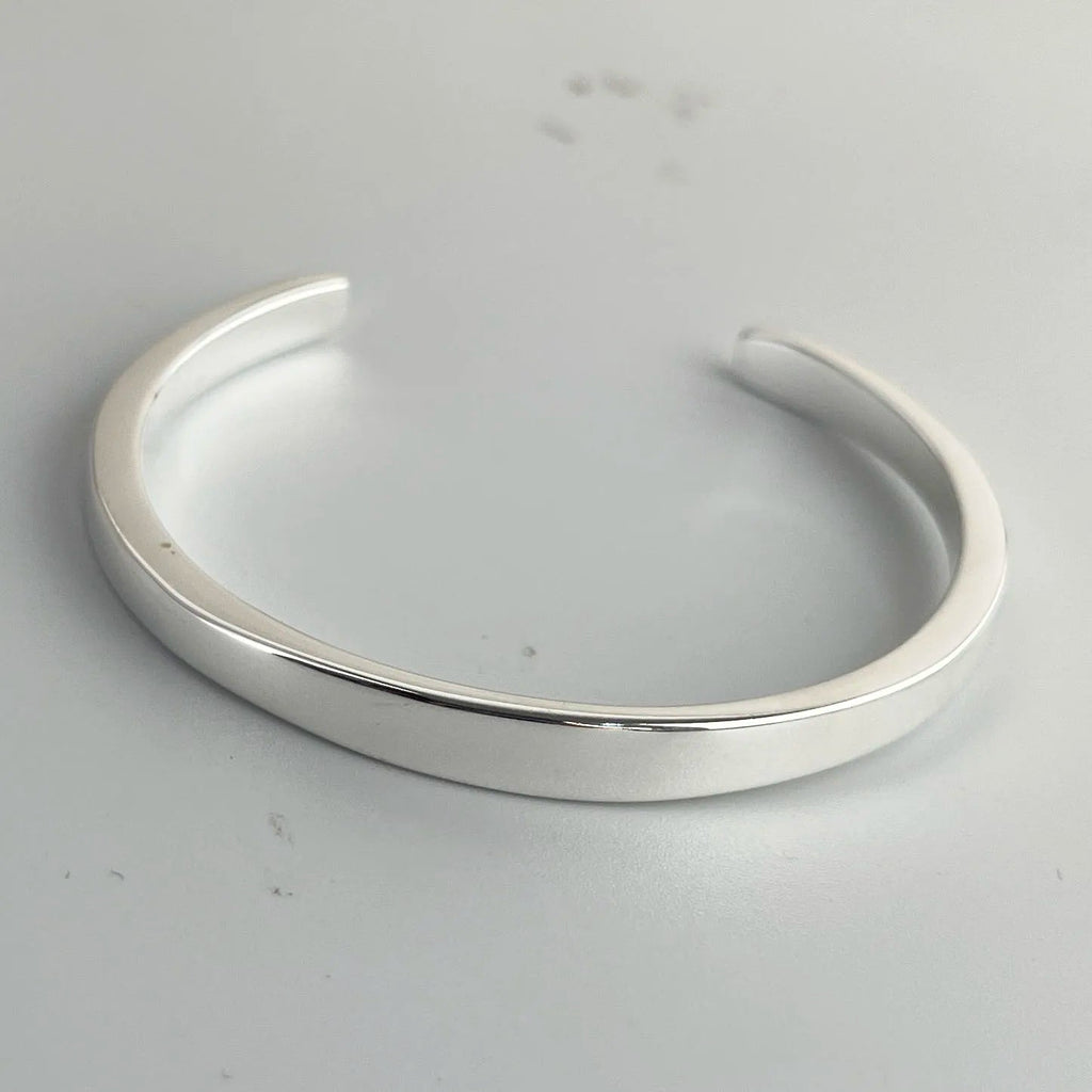 925 Sterling Silver Bracelets for Women Men String Accessories Trend Vintage Narrow Simple Pendant Party Jewelry Gift IWAMON-BIJOUX