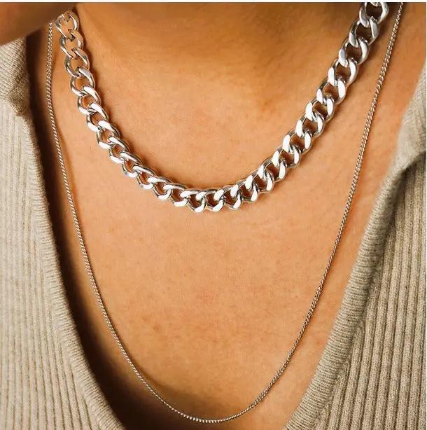 IWAMON-BIJOUX - Duo Colliers Layering Chunky IWAMON-BIJOUX